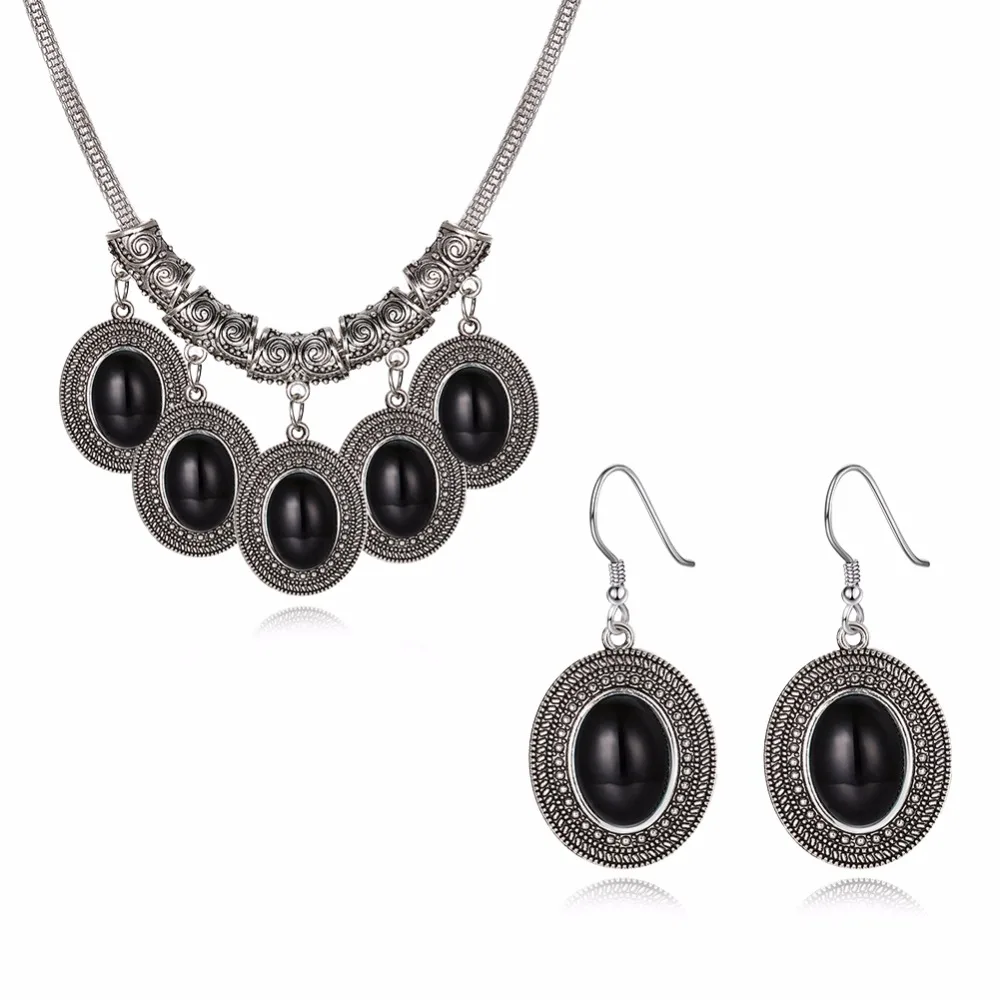 red jewelry sets for women set vintage ethiopian necklace and earring african beads antique accessories | Украшения и аксессуары
