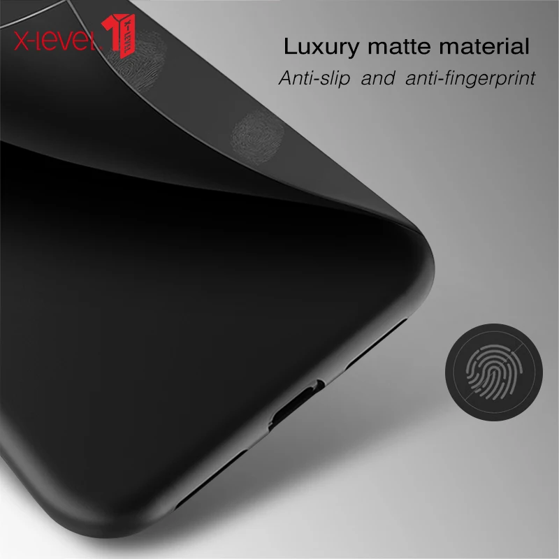 Чехол X Level для iPhone XS XR Оригинальный ультратонкий защитный чехол из мягкого