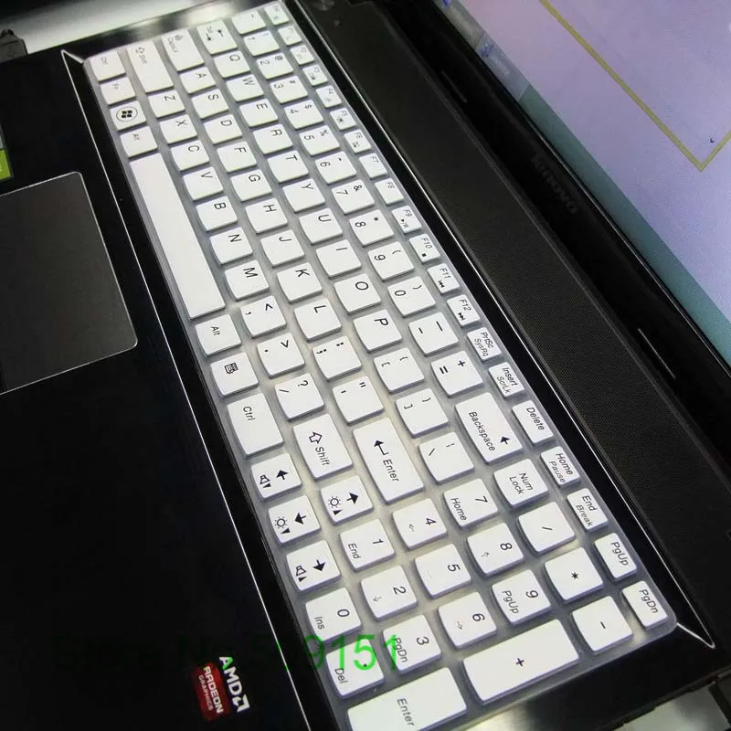 15 дюймовый силиконовый чехол для клавиатуры для lenovo Z510 570 B590 Z50 Z501 Y50 V2000 v4000 flex2 G50-80 Y50P-70 Y700