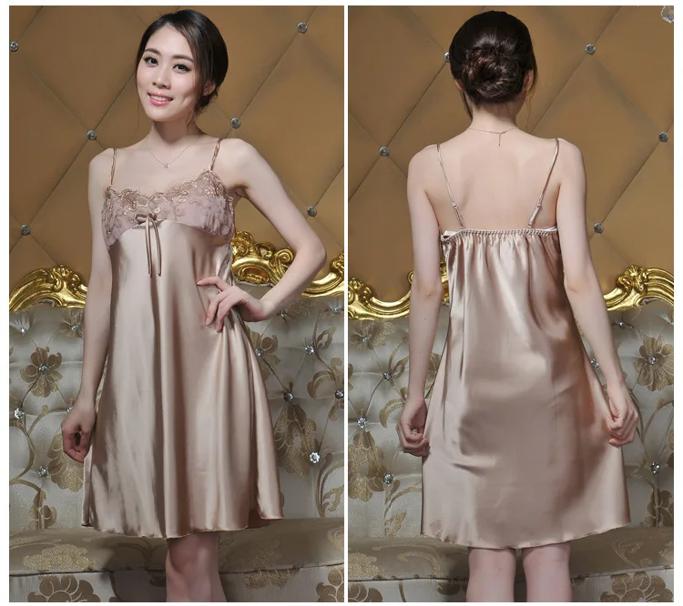 

2018 New Arrival Fashion Sexy Women Nightgown,Hot Sale For ladies for spring Pijamas Sleepwears AW4718