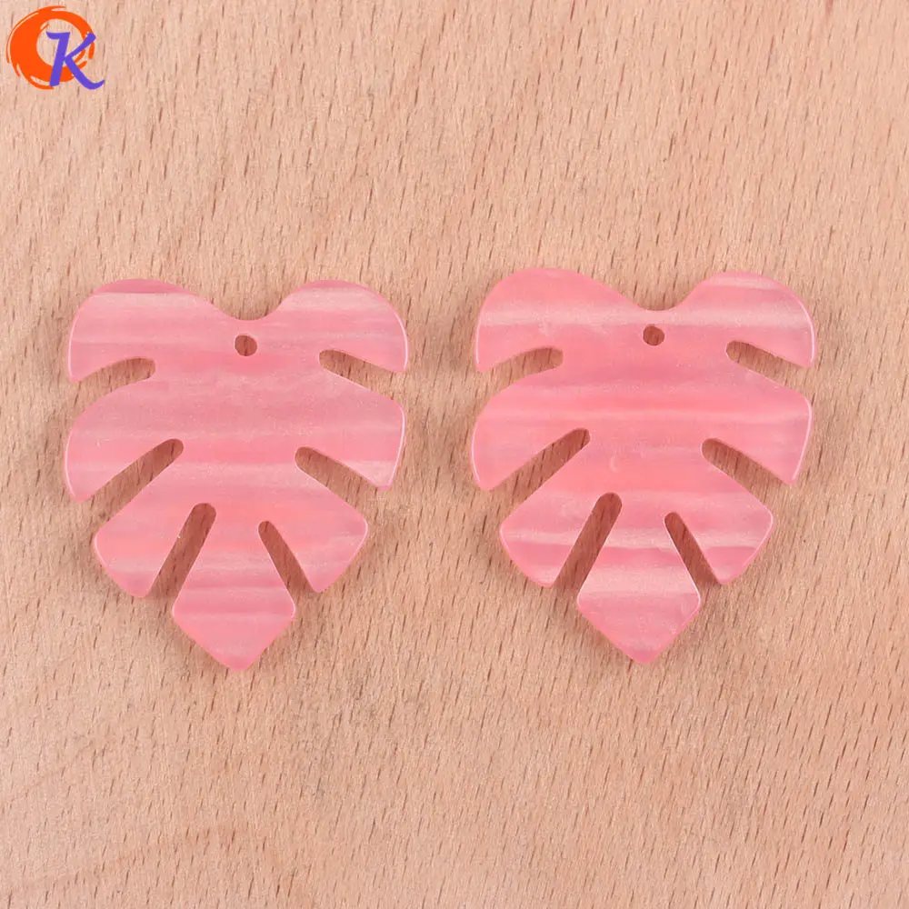 Pink Сердечный дизайн 25*28 мм 100 шт ювелирные аксессуары/части сережек/форма листа/уксусная кислота/Сделай сам/ручная работа/фурнитура для сережек - Цвет: Pink