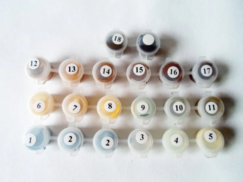 Unframe diy картина масляная живопись по номерам краски количеству для домашнего