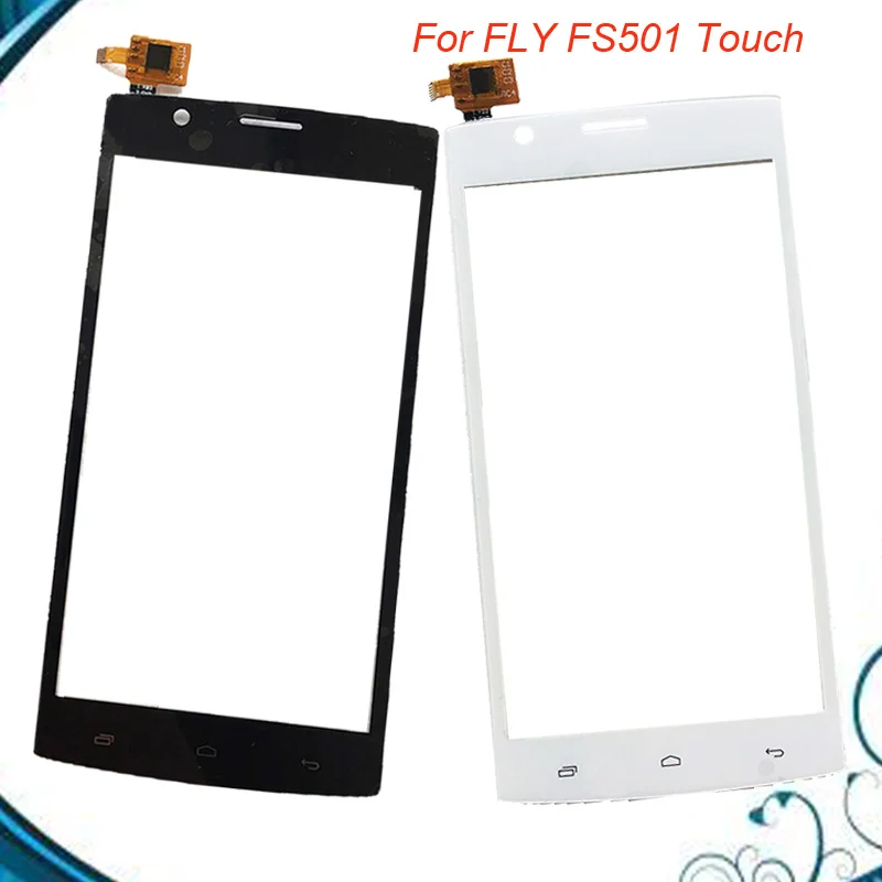 5 0 &quotПередняя стеклянная панель для Fly fs501 Nimbus 3 FS 501 сенсорный экран дигитайзер
