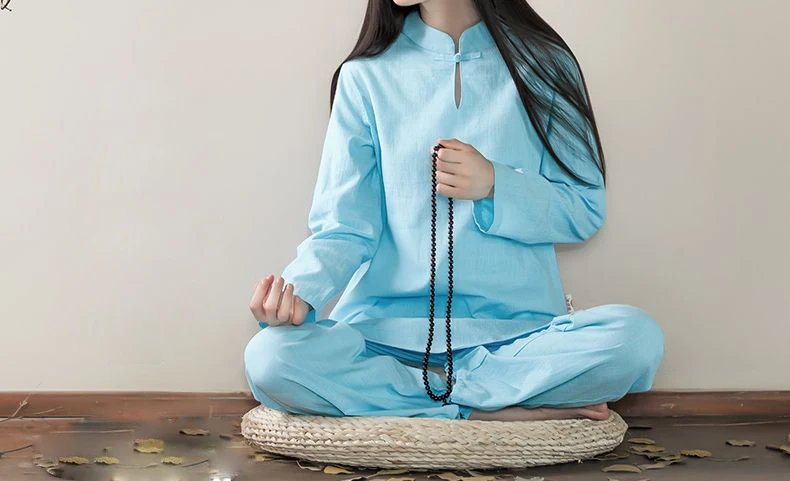 Женская одежда из хлопка и льна весенне Летняя женская униформа для боевых