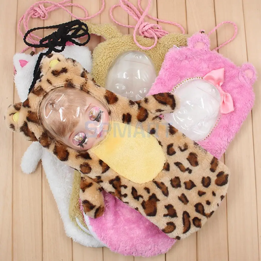 1/6 Scale Single Cord Strap Zipped Sleeping Bag Case Carrier for baby 12'' Doll Storage and Carrying Accessories Supplies | Игрушки и