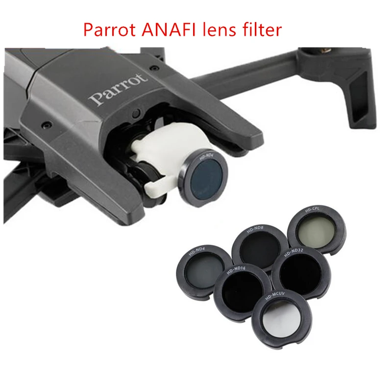 Фильтр для объектива Parrot ND4 ND8 ND16 ND32 с затемнением зеркальный поляризационный
