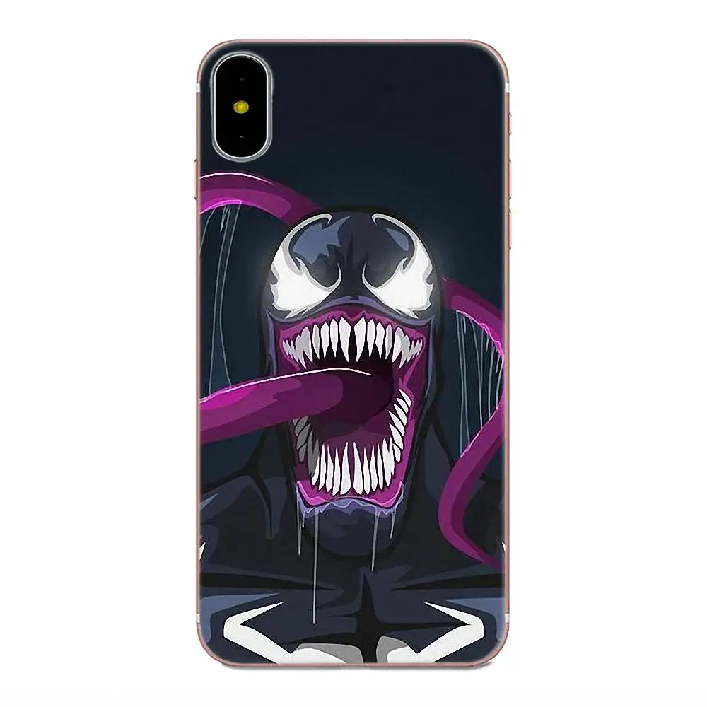 Мягкие силиконовые прозрачные чехлы из ТПУ Venom Villain Hulk для Xiaomi Redmi Mi Note 7 8 9 SE Pro Lite Go
