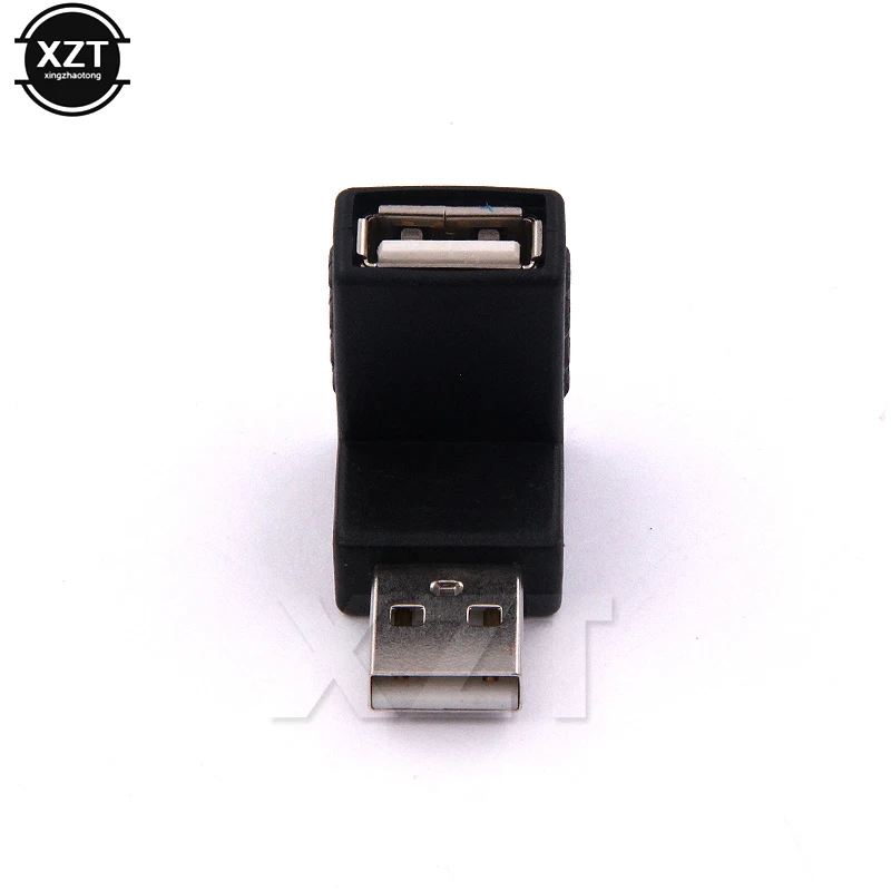 1 шт. 90 градусов прямоугольный USB 2 0 конвертер Папа-мама разъем для ноутбука ПК под