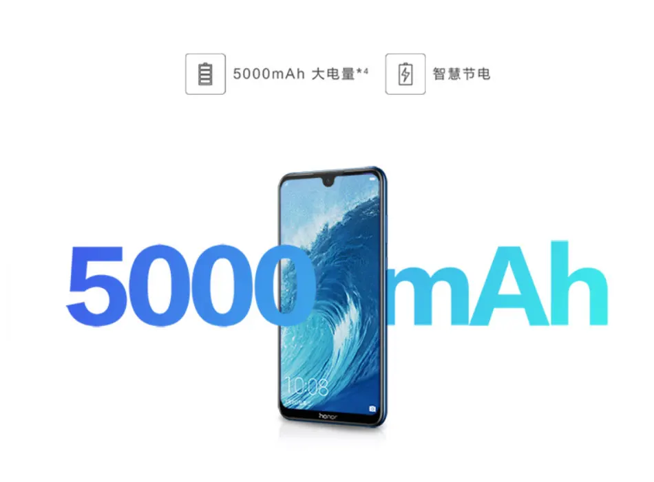 7,12 дюймов, глобальная прошивка, Honor 8X Max, 4 Гб, 128 ГБ, мобильный телефон, четыре ядра, 5000 мАч, отпечаток пальца, 4G, LTE, смартфон