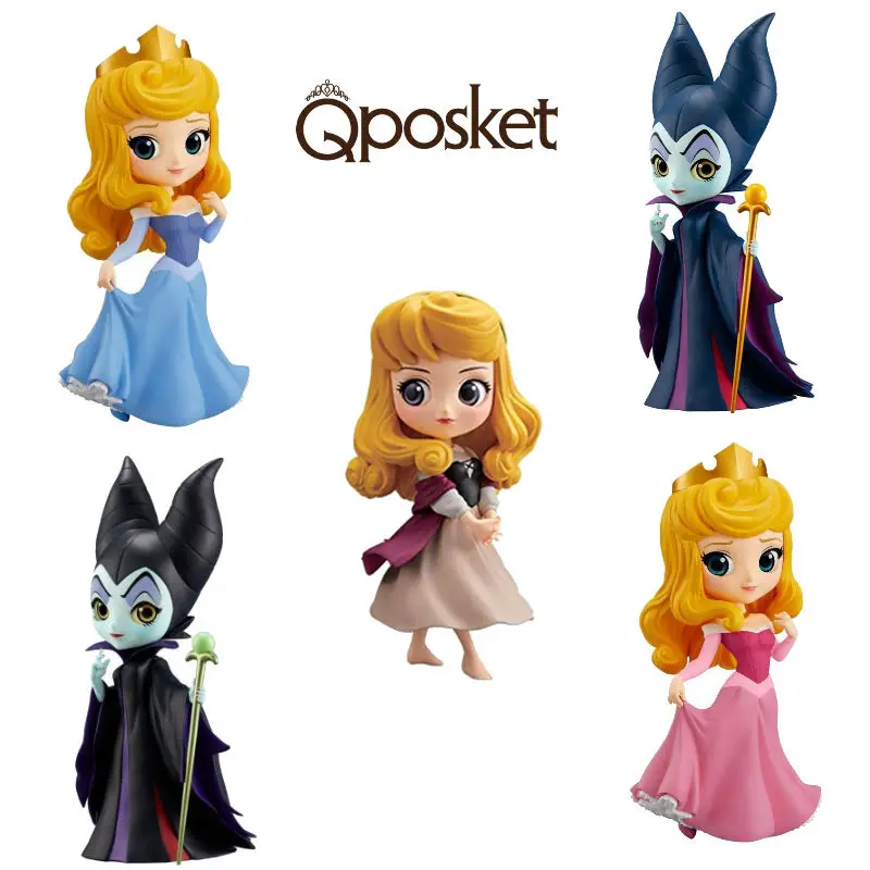 Q posket персонажи Maleficent версия Принцесса Аврора игрушка фигурка|Игровые фигурки и
