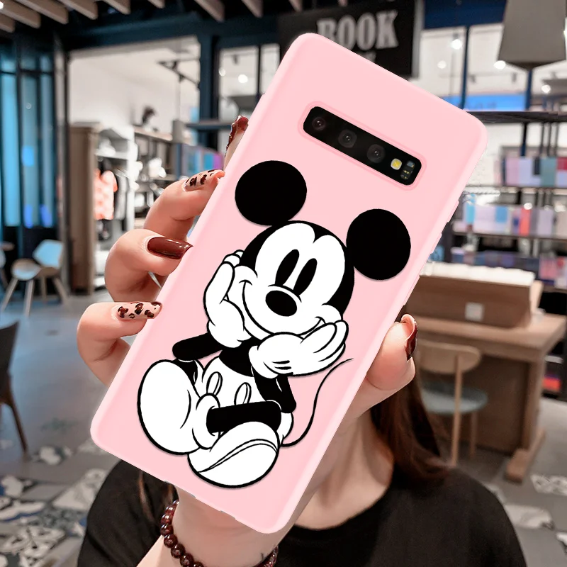 mqtuotou Карамельный Цвет крышки для samsung Galaxy S10 S8 S9 плюс S10e S7 край A70 A50 A40 A8 A7 J4 J6 плюс J5 J7 Prime мягкий чехол - Цвет: mqtuotou