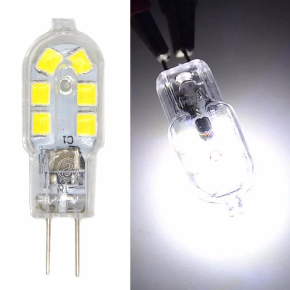 1,5 W G4 светодиодный двухконтактный светильник 12 SMD 2835 250 lm теплый белый холодный белый декоративный DC 12 V 10 шт. мини-светодиодная лампа замена галогеновым лампам