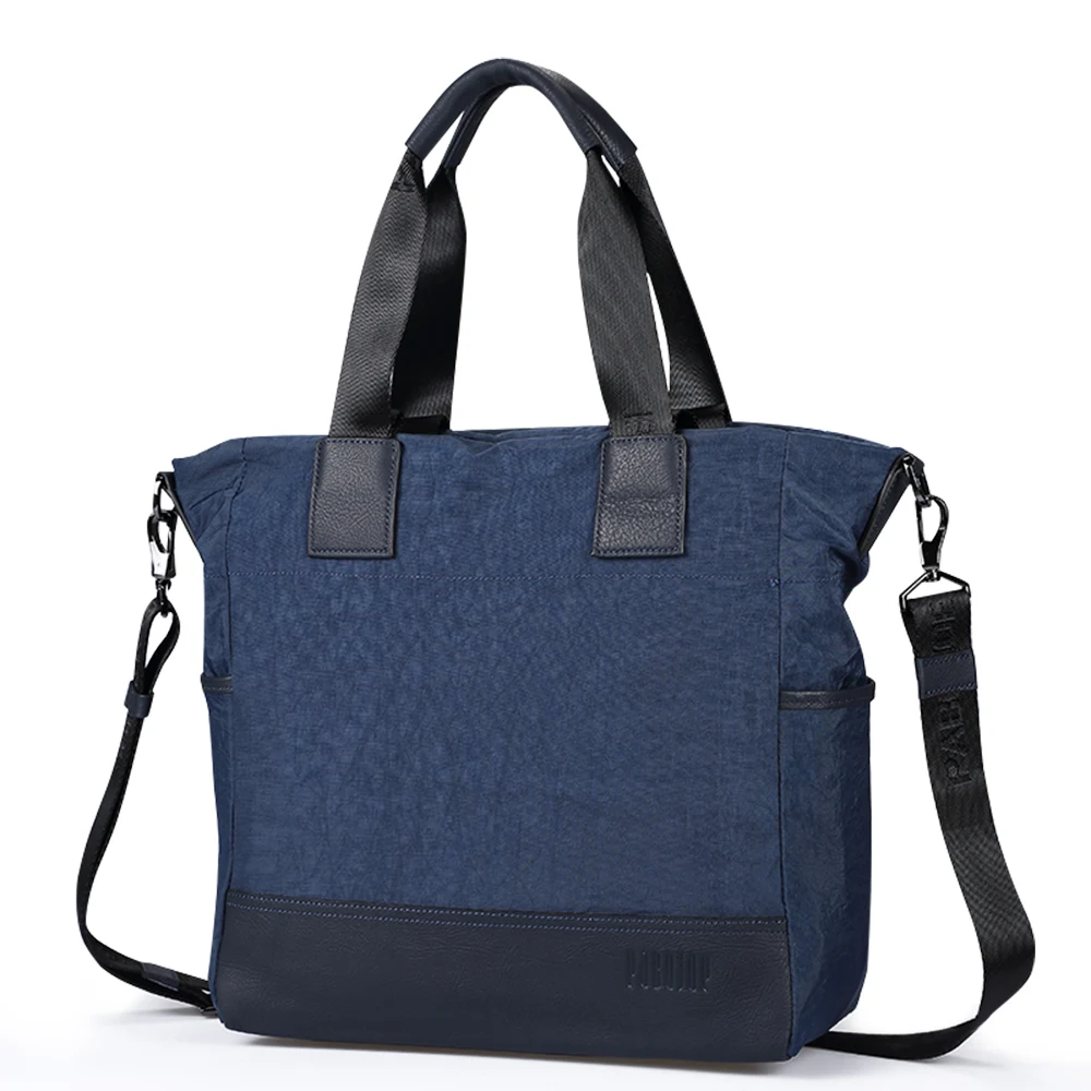 Pabojoe Для мужчин Модная парусиновая сумка Твердые Посланник молнии Сумки на