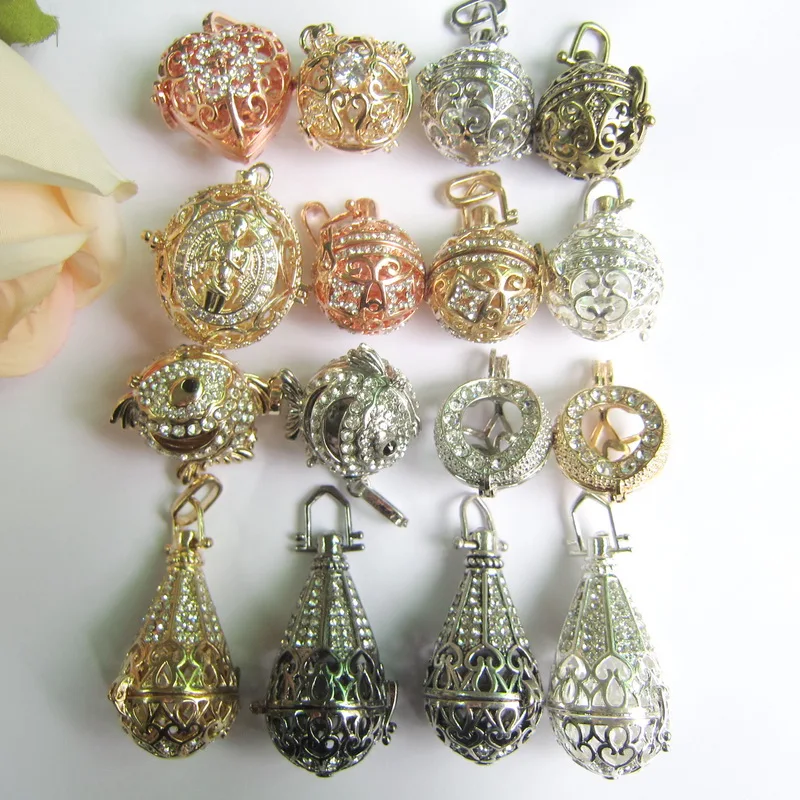 1 шт. распродажа высококачественный Блестящий украшенный стразами медальон DIY