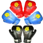 Для детей от 2 до 10 лет, детские боксерские перчатки с песком, боксерские тренировочные перчатки для мальчиков и девочек, Муай Тай, таэквондо, Санда, рукавицы, веселые игры, Део