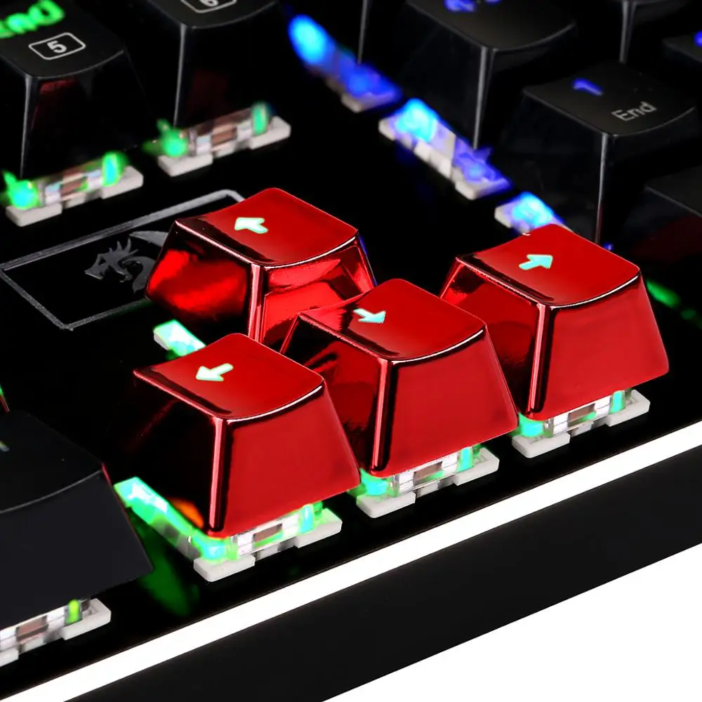Redragon A103R 12 колпачки для ключей и съемник PBT двойной удар с подсветкой