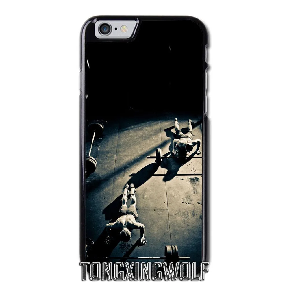 Crossfit гири весом чехол для samsung Примечание 2 3 S4 S5 мини S6 S7 край S8 S9 iPhone 4 4S 5C 5 5S SE 6 S 7 8 9