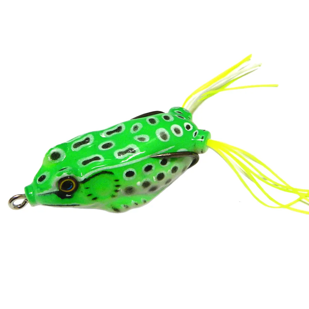 Бесплатная доставка 6 шт. наживка в виде лягушки рыболовные приманки