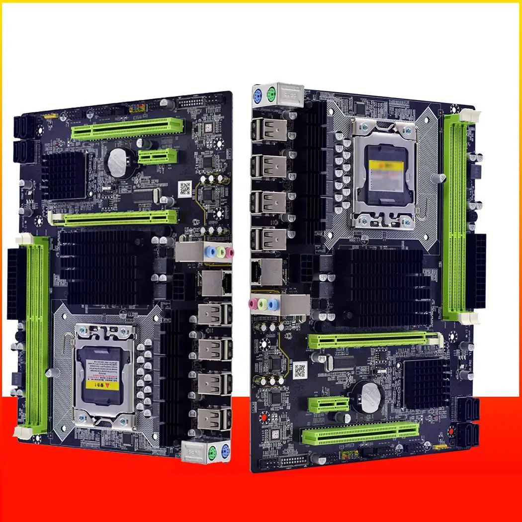 LGA1366 X58 Материнская плата Дискретная графическая резервная DDR3 REG S ATA II ECC PCI Express 16X