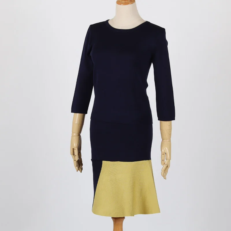 H Han Queen Новинка Осень Зима Vestido Нерегулярные Длинные платья Русалочки для работы