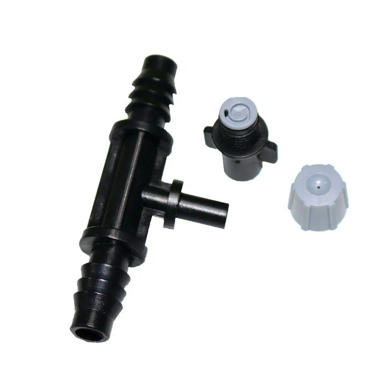 Бесплатная доставка 10 шт. тройник садовые растения ирригационный шланг фитинги