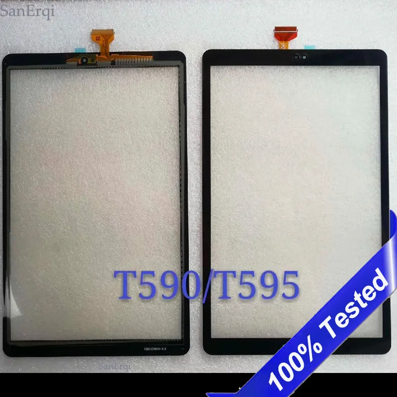 

Для Samsung Galaxy Tab A2 T590 T595 SM-T595 сенсорный экран ЖК-дисплей Переднее стекло объектив SanErqi