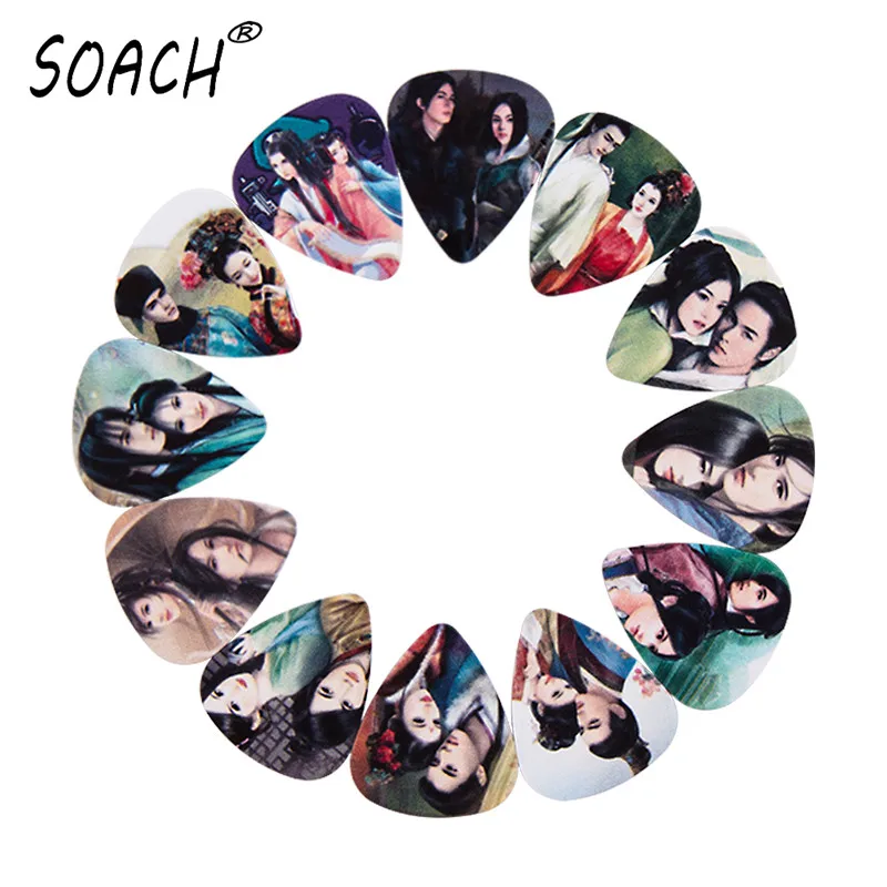 SOACH 10 шт. 3 типа толщины новые медиаторы для басов древние пары высококачественные