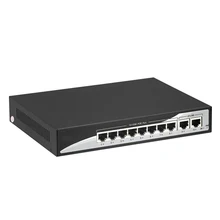 2 + 8 портов 100 Мбит/с PoE выключатель инъектор питания по Ethernet IEEE