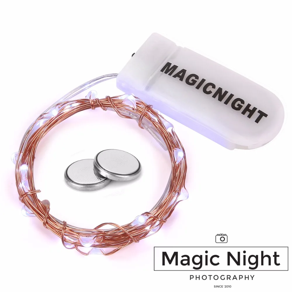Magicnight 20 крутой белый микро светодиодный светильник на 7 футов Сверхтонкий медный