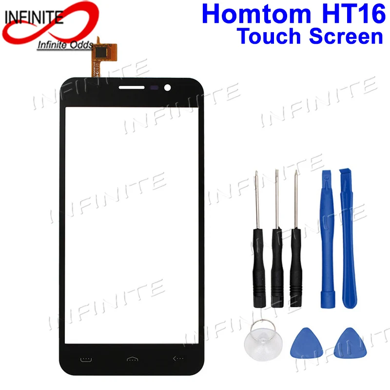 Для Homtom HT16 сенсорный Экран Замена сенсорного экрана Панель Digilizer Дисплей +