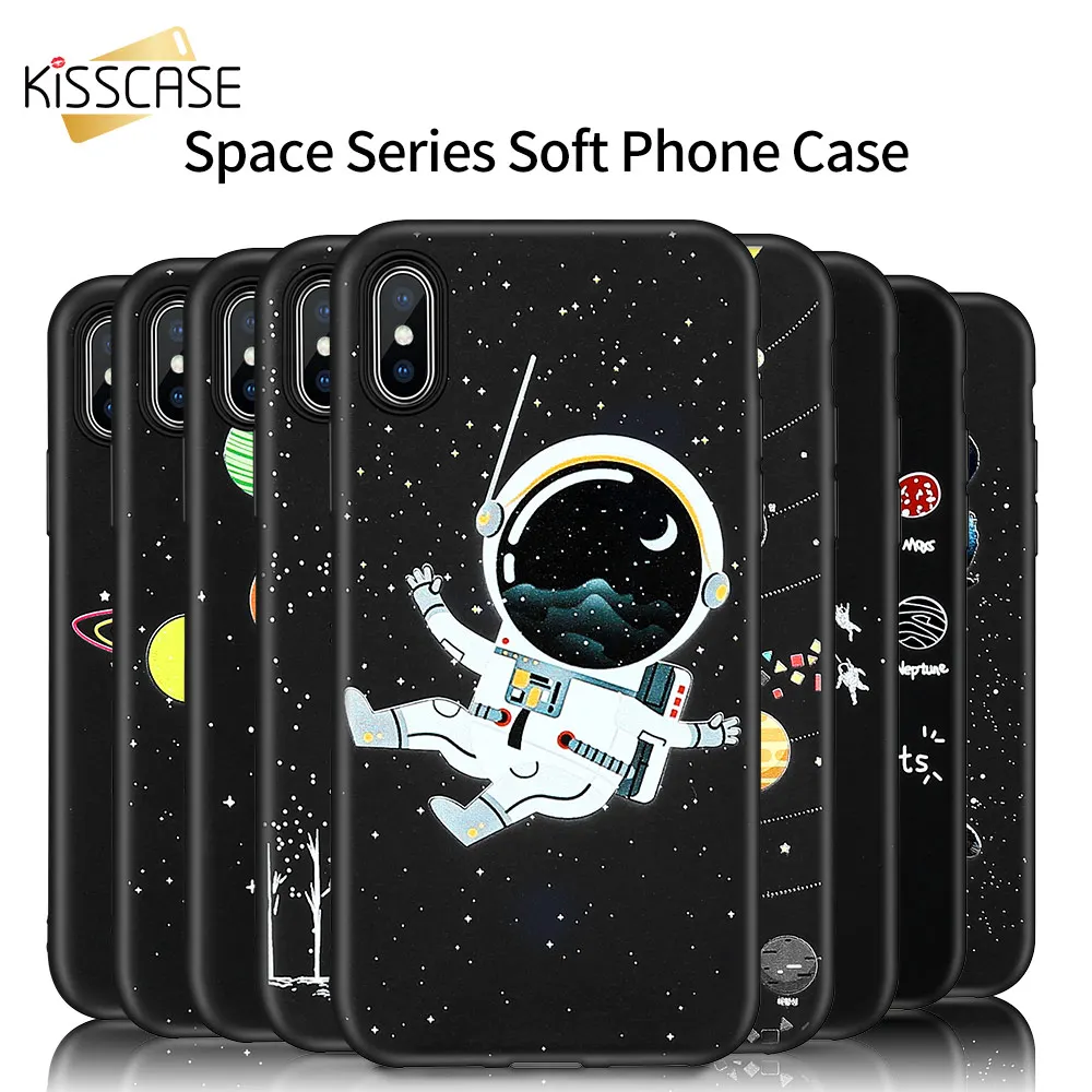Чехол KISSCASE Space Moon с рисунком для Huawei P20 Lite P30 Pro P10 мягкий чехол Nova 4 3i 3 Honor 9 10 чехлы на