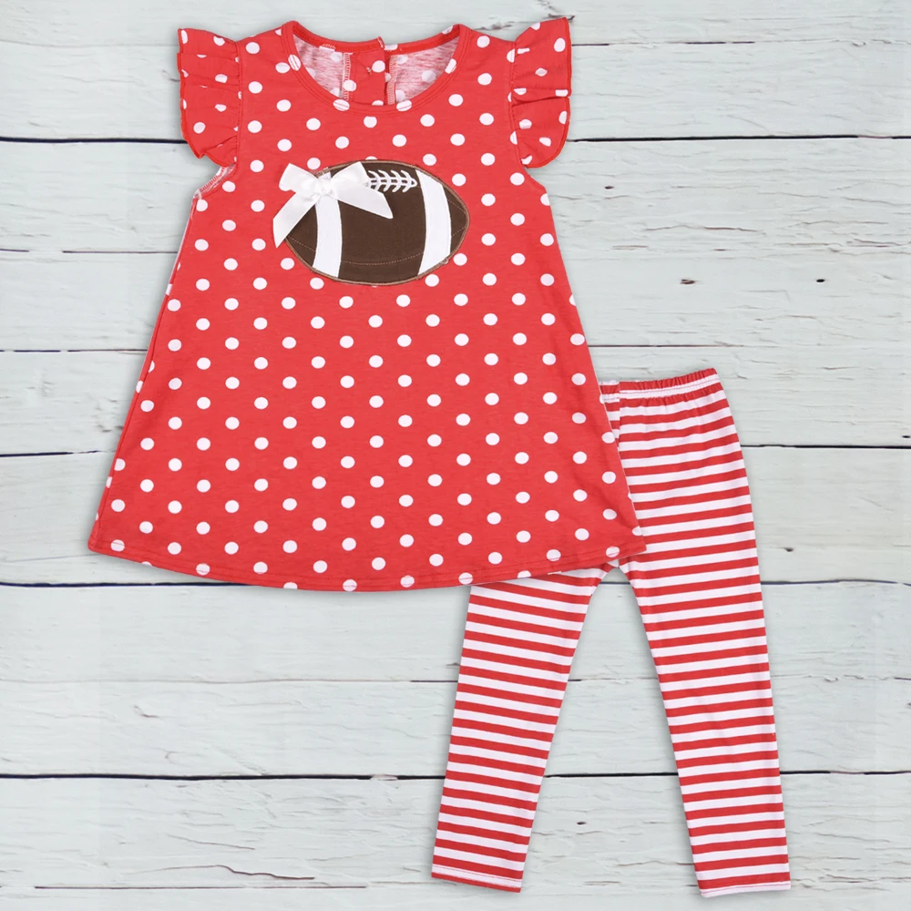 Футбол сезон последние из хлопка для маленьких девочек эксклюзивный комплект