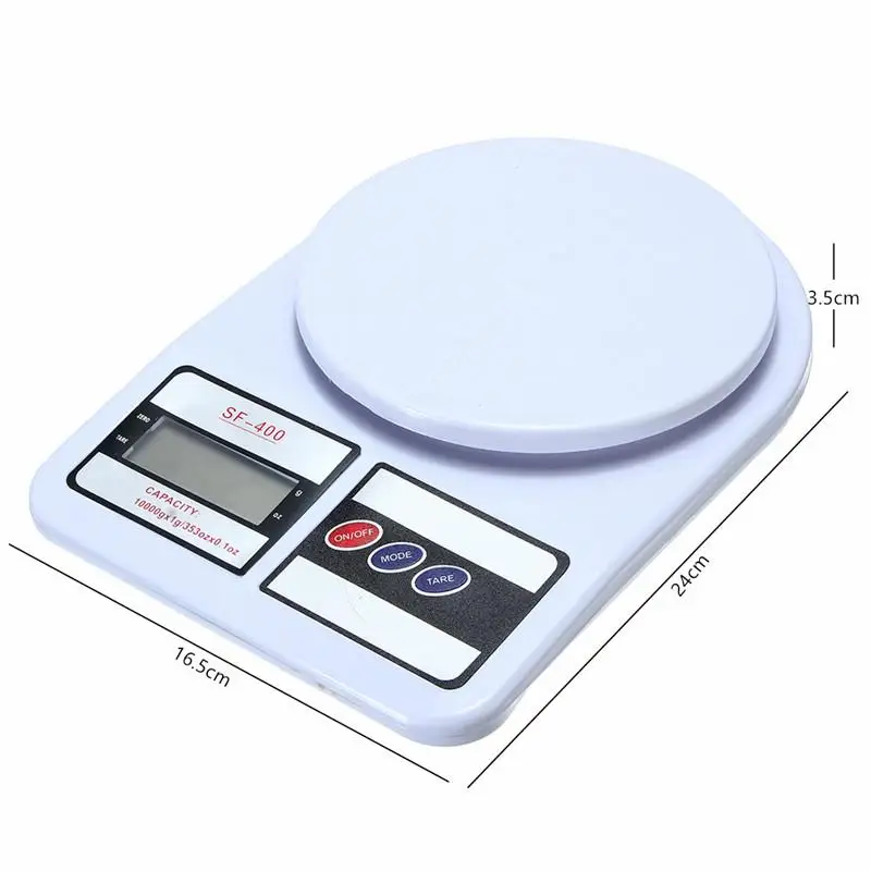 

SF400 high-precision kitchen electronic scale kitchen scales household food electronic scales baking medicine scales 10kg