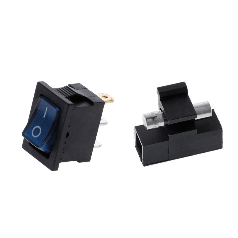 10A 250V Inlet Module Plug Fuse Switch Male Power Socket 3 Pin On/Off L15 | Обустройство дома