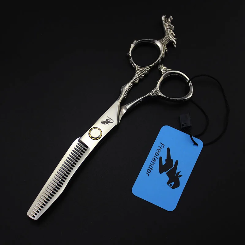

6inch Dragon Handle Pet Straight Thinning Scissor Dog Cat Grooming Shear Clipper Professional Hairdressing Style Hair Cut Scisor