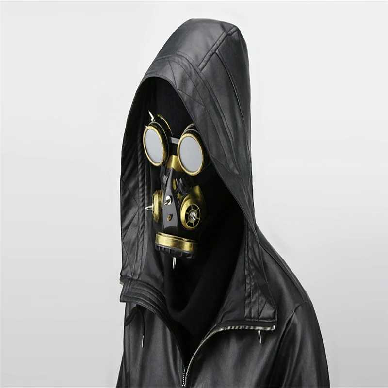 Halloween Cosplay Steampunk Retro Windshield Gas Mask COS Anime Props Gifts For Men And Women | Тематическая одежда и