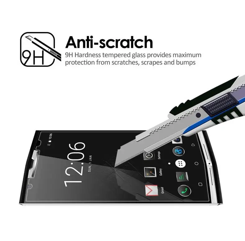 Для oukitel k10000 pro стеклянная стальная передняя защитная подставка для защита