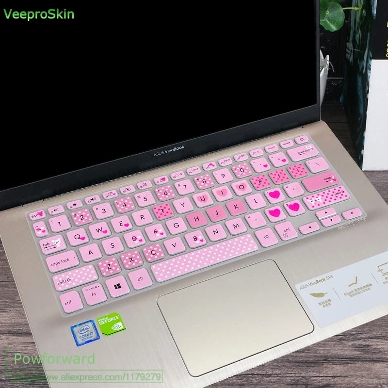 Для ASUS VivoBook 14 X420UA X420 X420CA X420C X412FA x412UA 14 дюймов Силиконовая защита для клавиатуры ноутбука кожного покрова