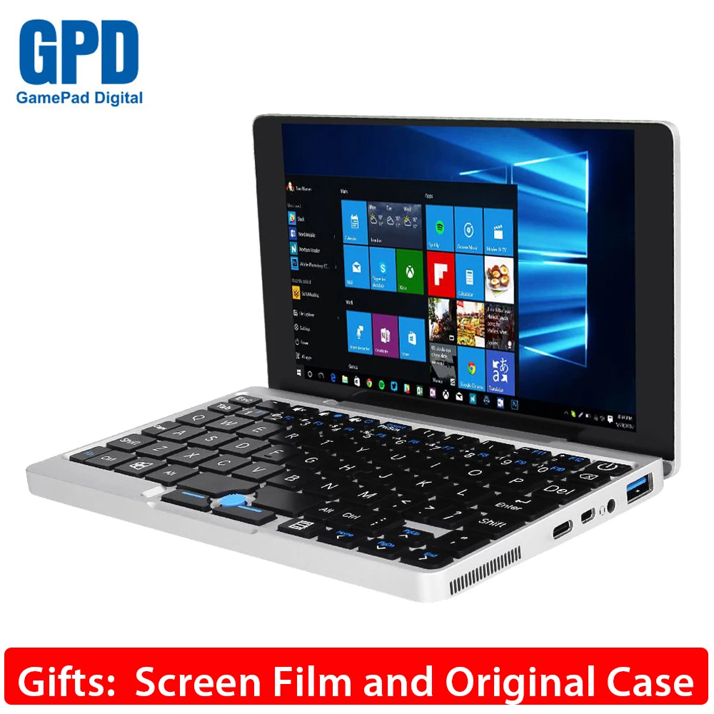 Оригинальный gpd карман 7 дюймов UMPC Оконные рамы 10 Системы Intel X7 z8750 портативный