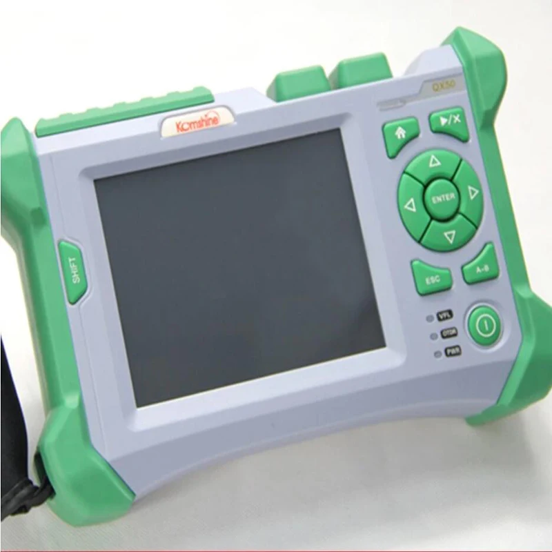Оригинальный рефлектометр KomShine QX50 S SM OTDR PON 32/30dB 1310/1550nm с VFL 1 МВт Волоконно
