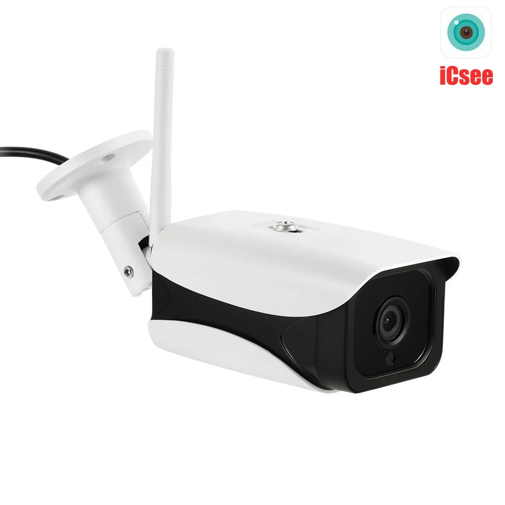 

HD 1080P IP Camera Wireless Wifi Bullet Camara Outdoor Waterproof Night Vision IR Cut Onvif P2P Home Security Camara 2018