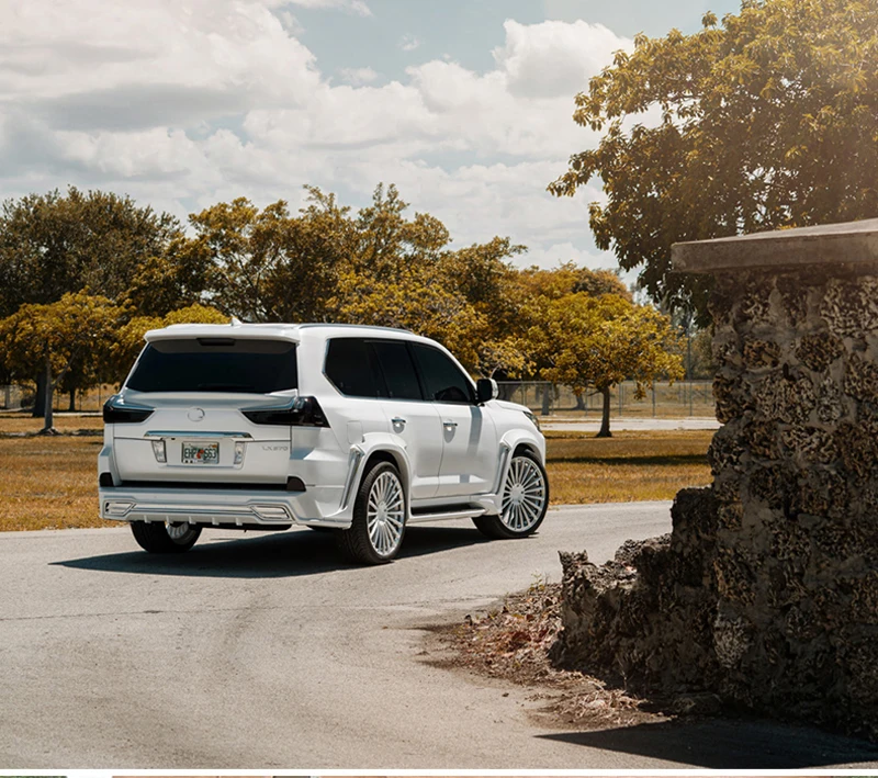 Для Lexus LX570 украшение автомобиля ABS пластик краска окраска цвет задний спойлер багажника
