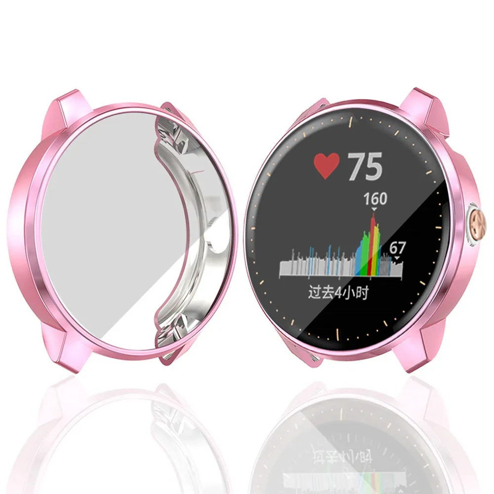 Легкий протектор экрана полное покрытие для Garmin Vivoactive 3 музыкальные часы Чехол тонкий мягкий ТПУ Защитная оболочка аксессуары для бампера