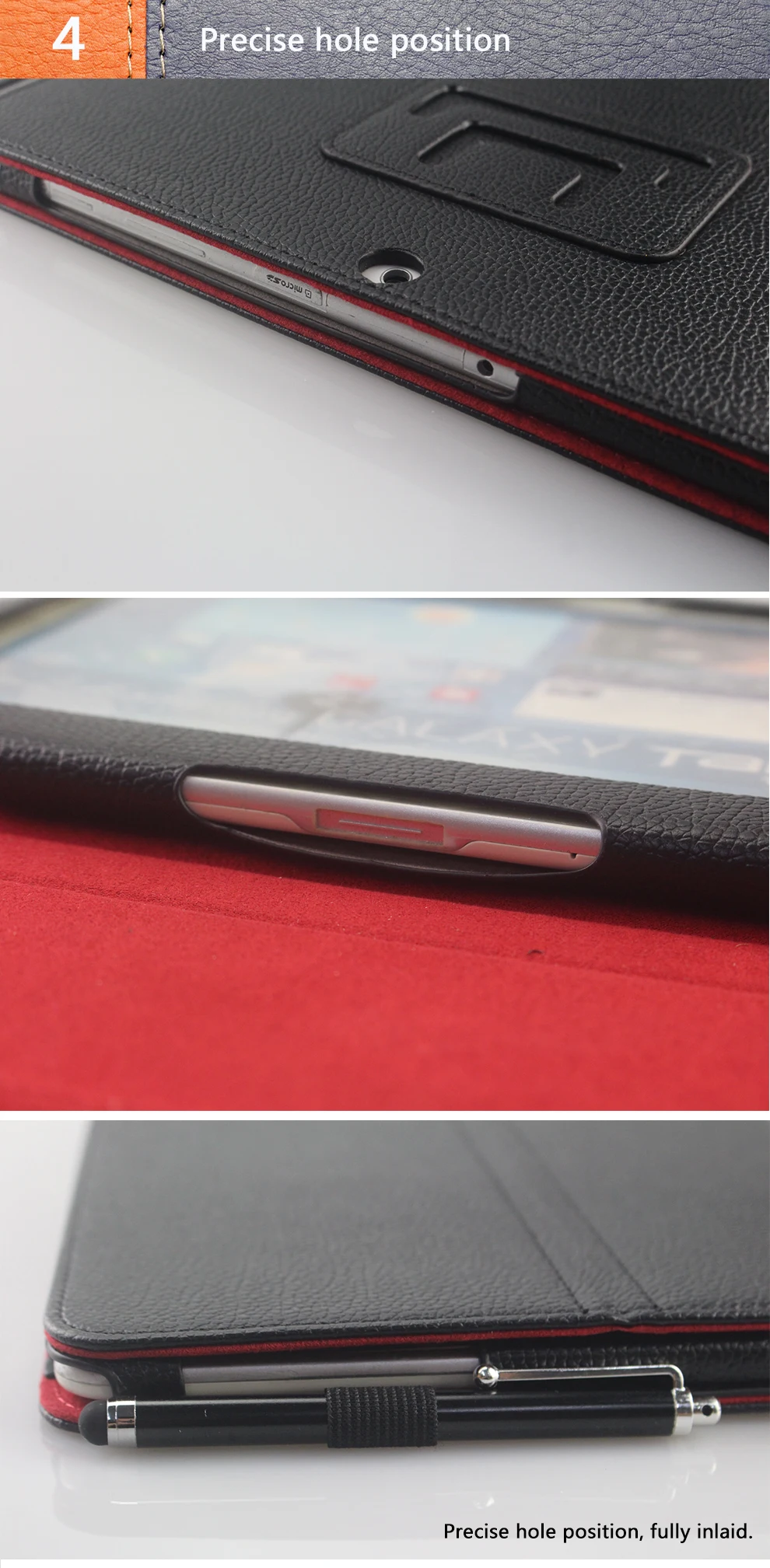 Для samsung Galaxy Tab 2, 10,1 дюймов, P5100, P5110, P5113, подставка для планшета, защитный кожаный чехол, подарок, ручка+ пленка