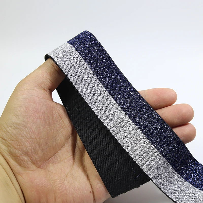 Width 3.8cm Elastic Bands 15~38MM Elastic Ribbon Clothing Bags Trousers Elastic Rubber DIY Sewing Accessories rubber band - Цвет: Width 3.8cm