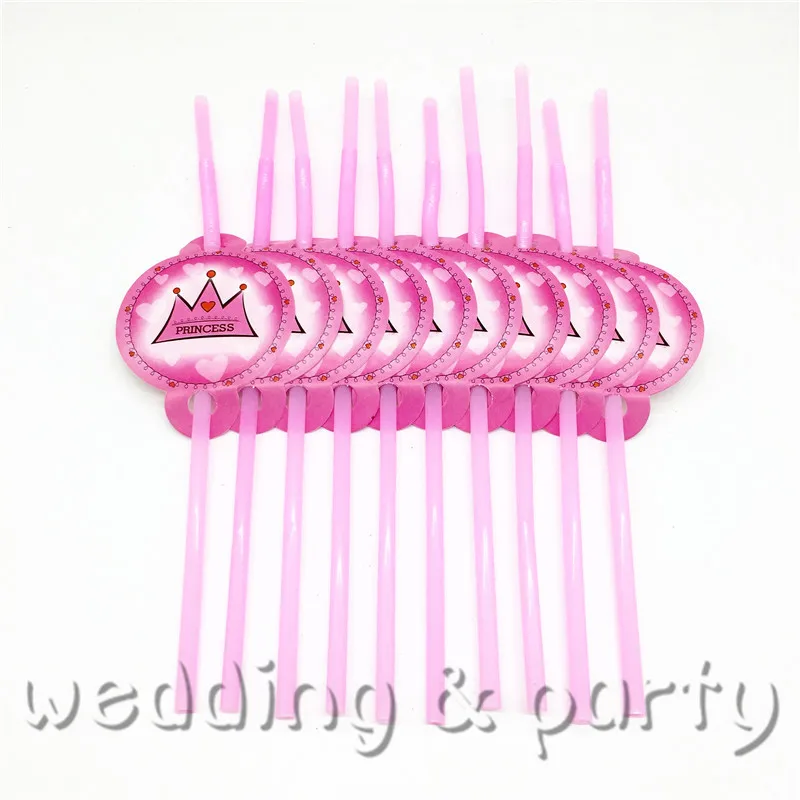 Pink Crown Theme Kids Birthday Party Decoration Set Supplies Baby Pack event party supplies 60pcs/lot | Дом и сад