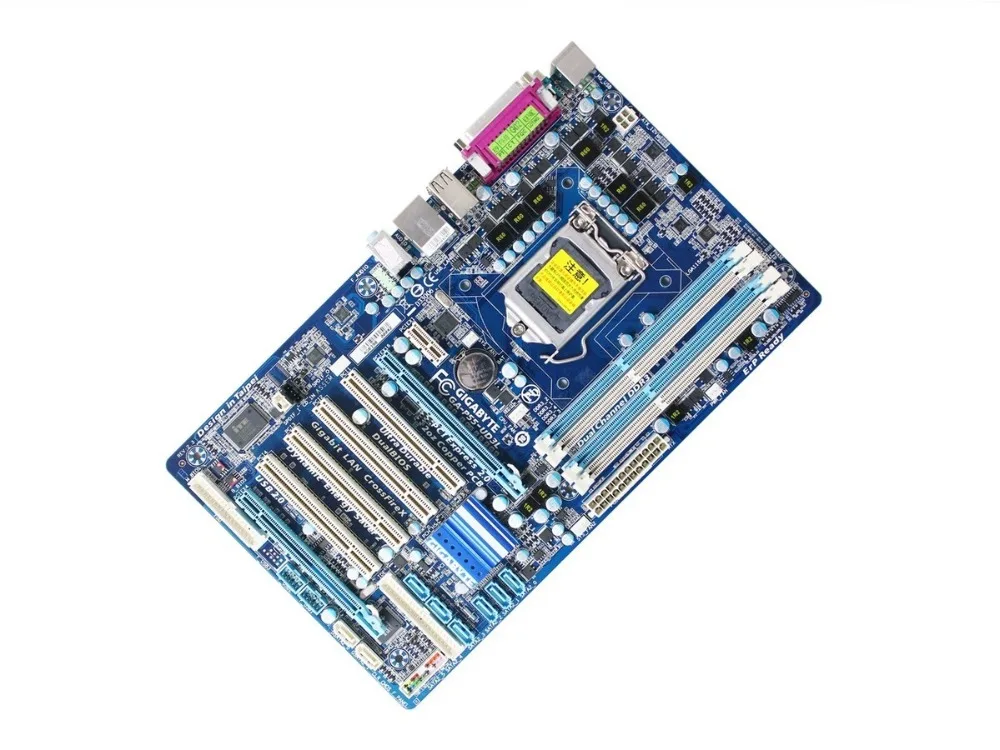 Б/у оригинальная материнская плата Gigabyte GA P55 UD3L DDR3 LGA1156 системная