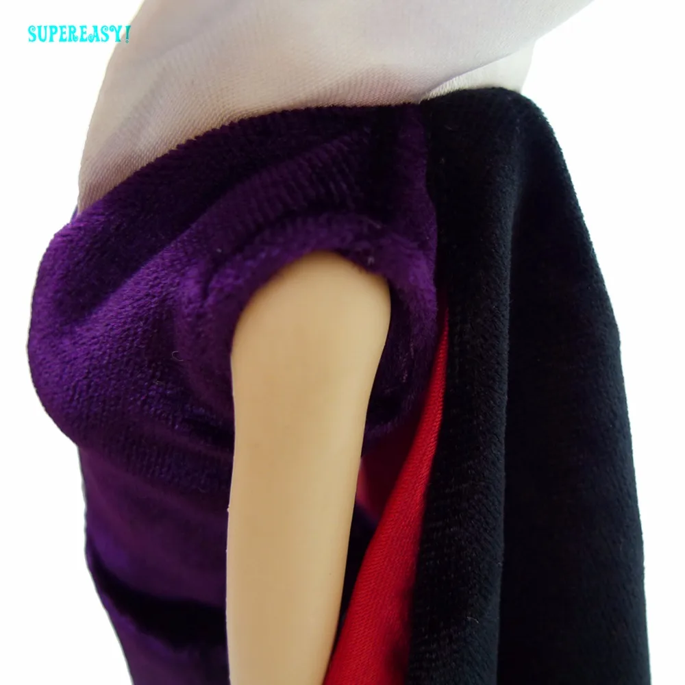 Женское бархатное платье с V образным вырезом 12 дюймов|clothes for barbie|clothes barbie dollsfor |