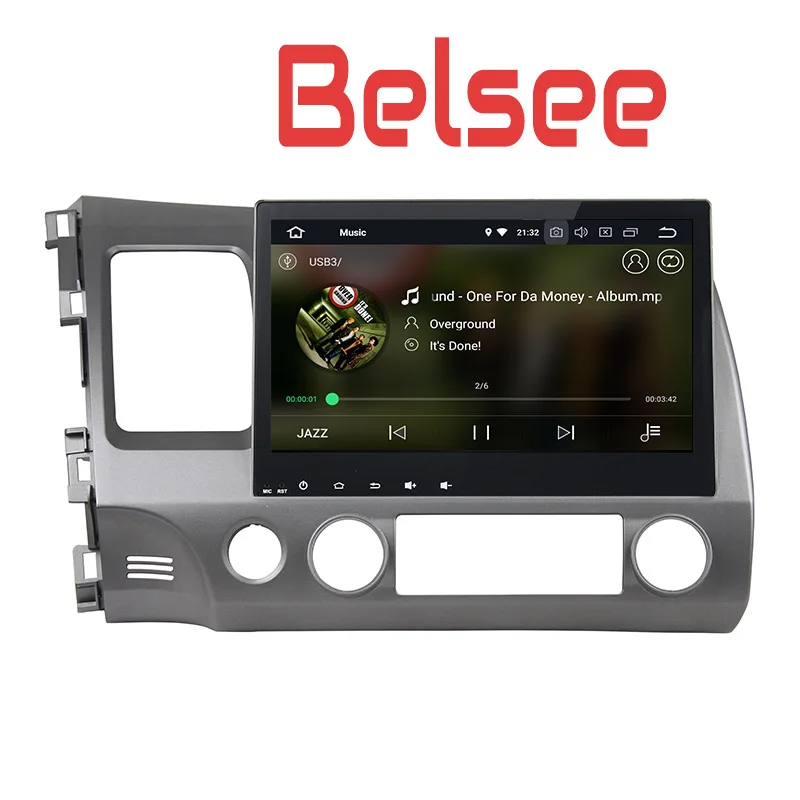 Belsee Android 8 0 автомобильный Радио GPS навигация головное устройство стерео