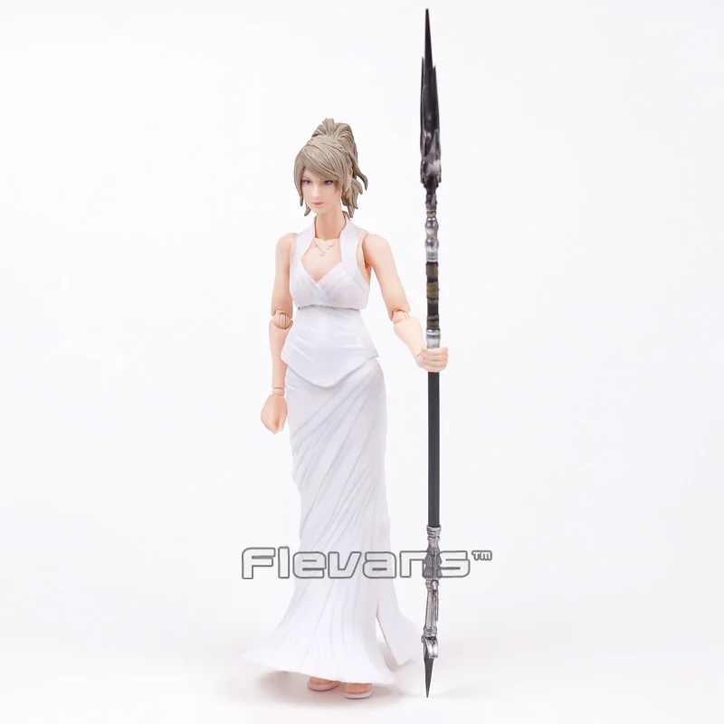 Играть Искусство Kai Final Fantasy XV 15 Lunafreya Nox Fleuret подвижная ПВХ фигурка Коллекционная модель игрушки 25 см